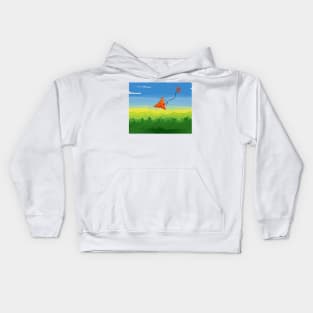 Kite flying Kids Hoodie